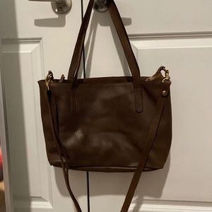 Parker Clay Brown leather tote